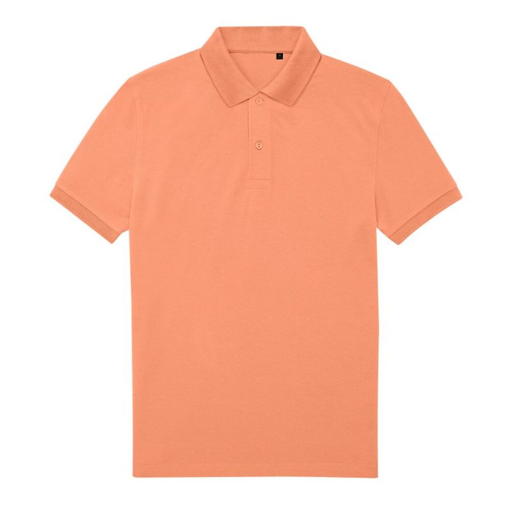 B&C Mens My Eco Polo Shirt / Melon